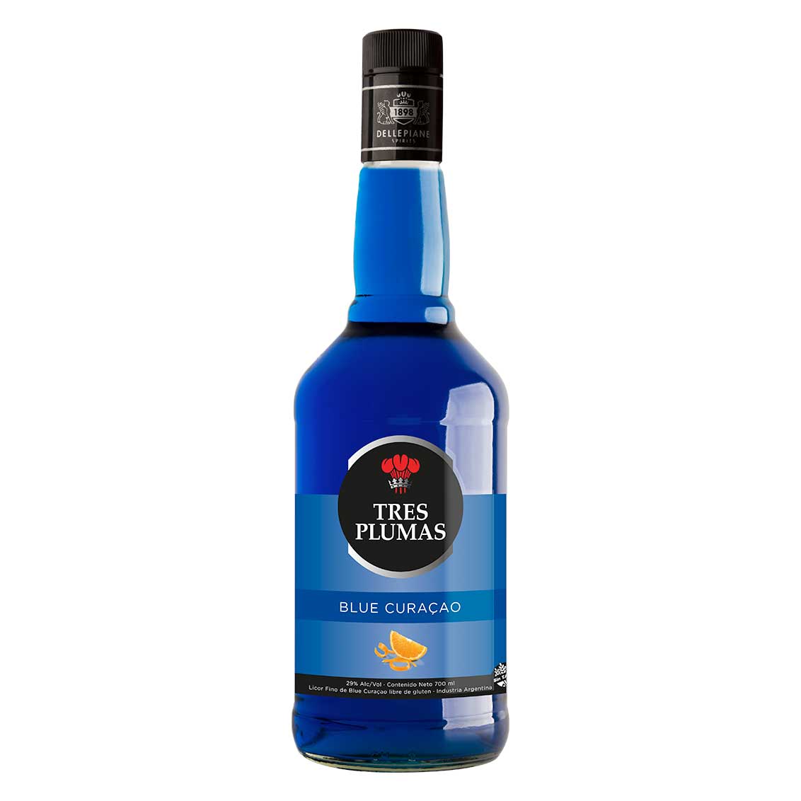 BlueCuracao-Tres Plumas