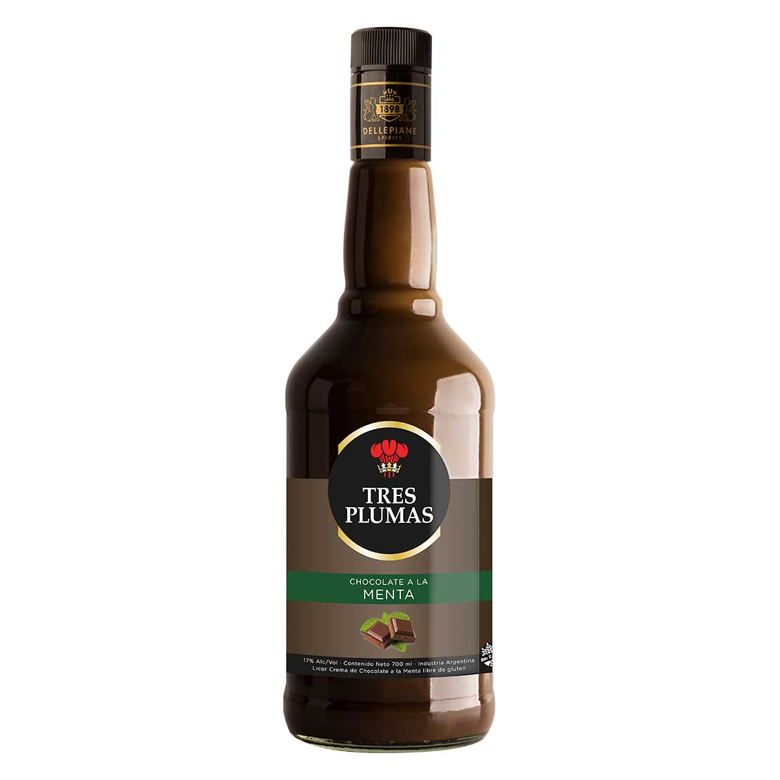 chocolate Menta-Tres Plumas